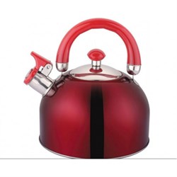 Чайник Appetite LKD-H063 со свистком 2.5л красный - фото 13405