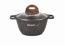 Кастрюля Kukmara кго12а 1л Granit ultra original - фото 33520