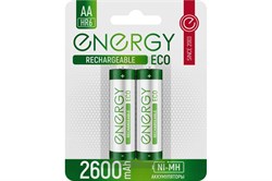 Аккумулятор Energy Eco NIMH-2600-HR6/2B АА 104989 - фото 33620