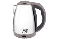 Чайник электрический HOMESTAR HS-1028 1.8л 008202 бежевый - фото 35740