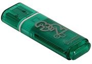 Накопитель USB Smartbuy Glossy series Green 32GB