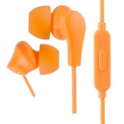 Наушники Perfeo ALPHA внутриканальные с микрофоном оранжевые