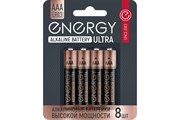 Батарейки Energy Ultra LR03/8B ААА 8 шт. 104979